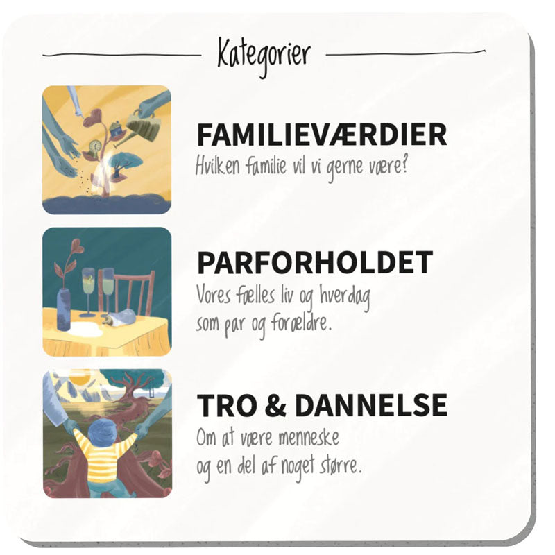 Go' Samtale - Om at blive forældre - samtale spil