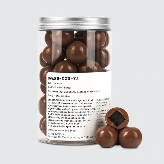 Haupt Lakrids - Saltlakridskugler m. mørk chokolade