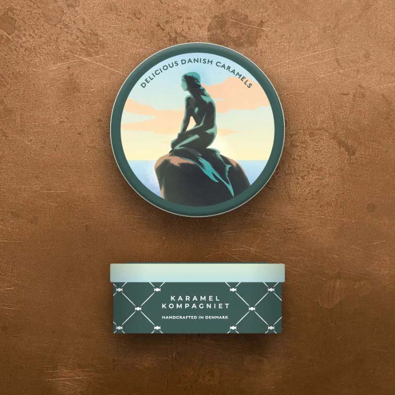 Karamel Kompagniet - Copenhagen Mermaid - flødekarameller med sydesalt