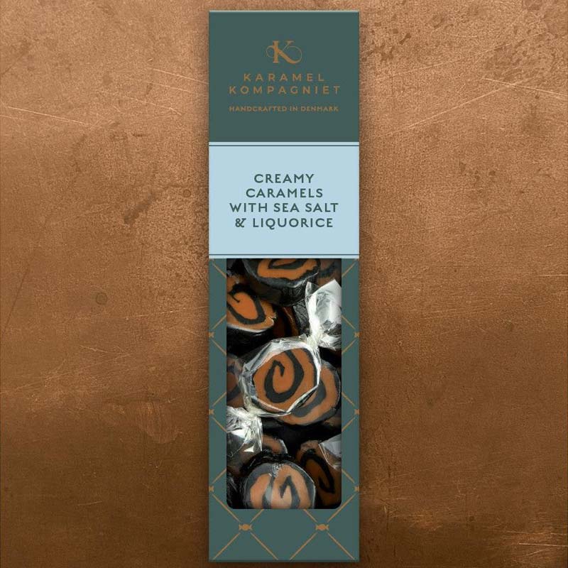 Karamel Kompagniet - Karameller med sydesalt & lakrids