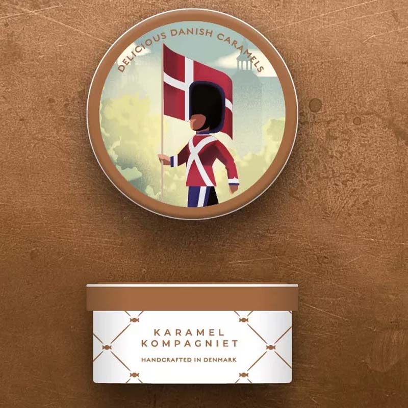 Karamel Kompagniet - Den lille garder - Klassiske flødekarameller