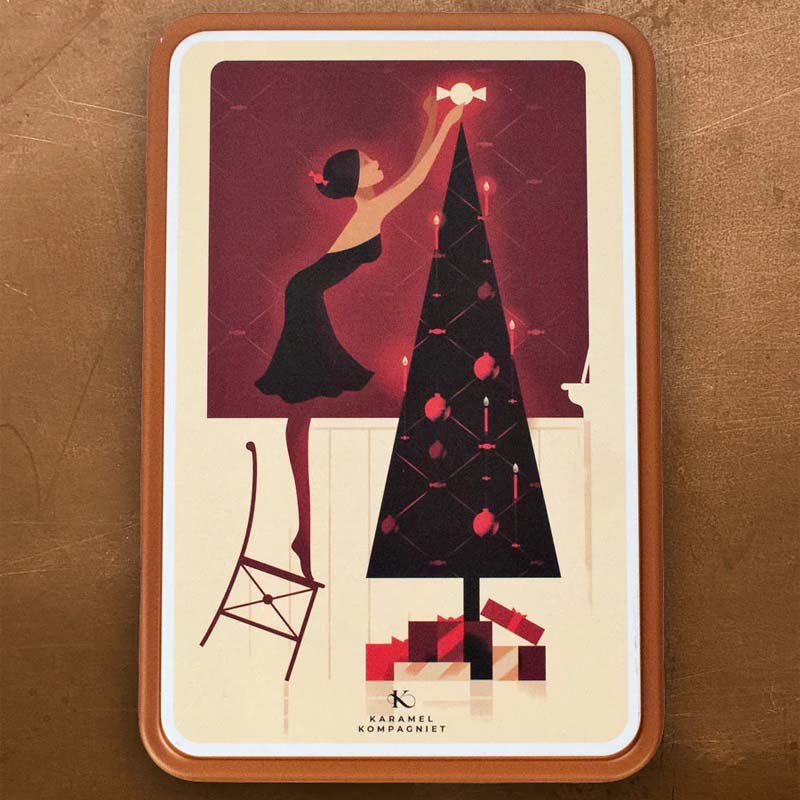 karamel kompagniet juleæske julekarameller karameller mandelgave