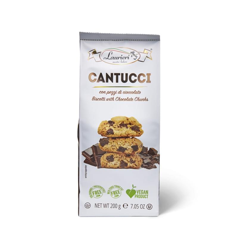 Laurieri - Cantucci med chokolade.