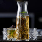 Lyngby Glas - Krystal Melodia Karaffelsæt - 7 dele