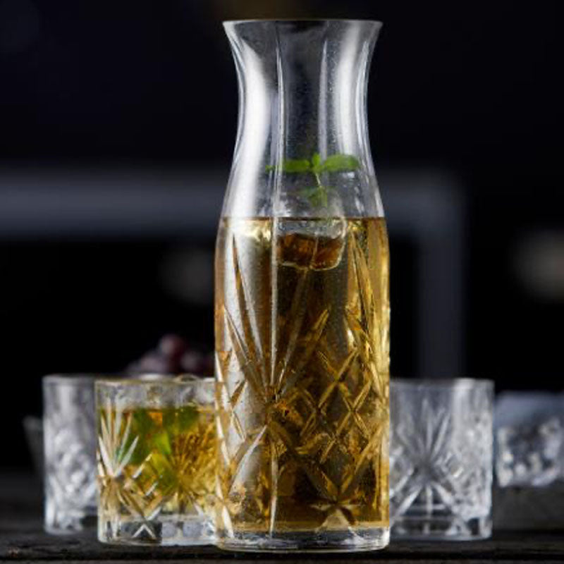 Lyngby Glas - Krystal Melodia Karaffelsæt - 7 dele