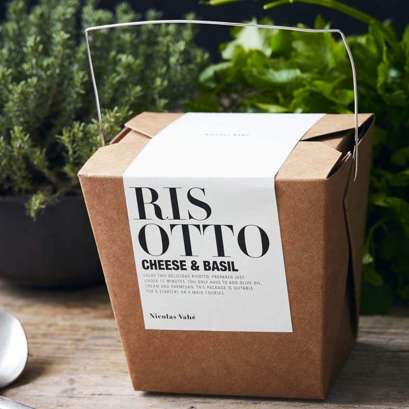 Nicolas Vahé - Risotto, Ost og Basilikum.