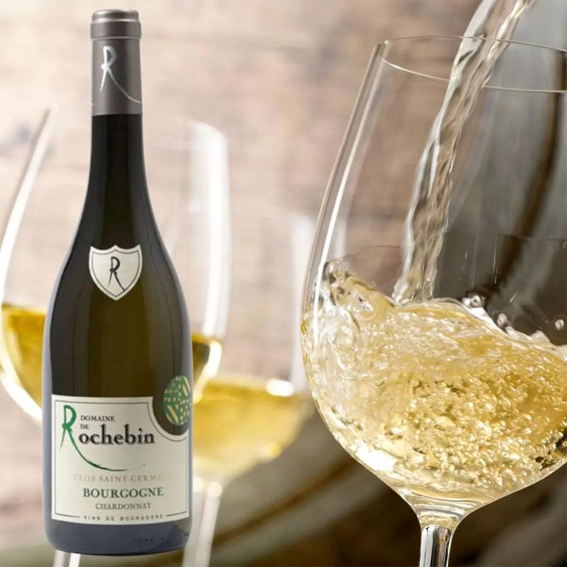 Domaine de Rochebin – Bourgogne Chardonnay, 2023, 6 flasker.