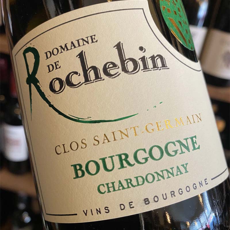 Domaine de Rochebin – Bourgogne Chardonnay, 2023, 6 flasker