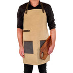 Stuff Design - Forklæde, beige/grå