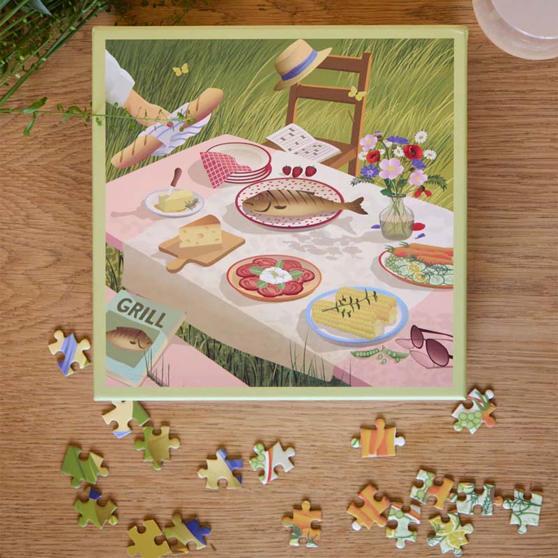 vissevasse puslespil summertableandme sommermotiv hygge 500brikker