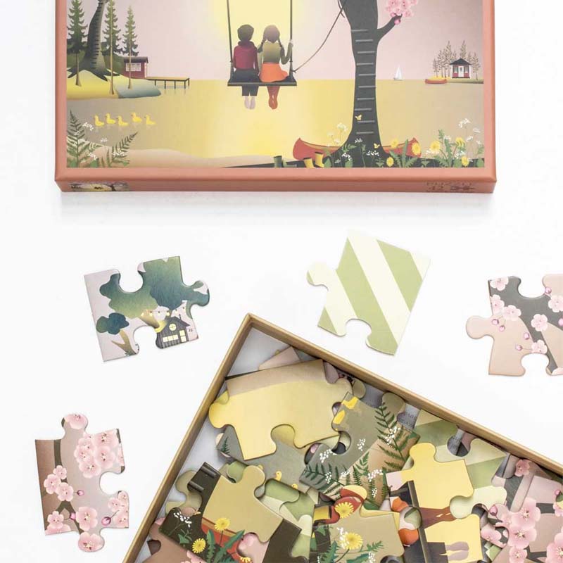 ViSSEVASSE - Puslespil, Sunset With You (42 brikker)