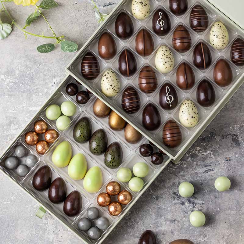 Xocolatl - Påske gaveæske med skuffe