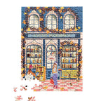 Little Book Shop puslespil – 150 brikker
med boghandel Lille 15×21 cm  ViSSEVASSE

