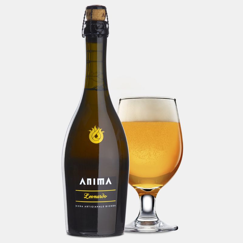 anima italiensk øl leonardo blonde ale køb