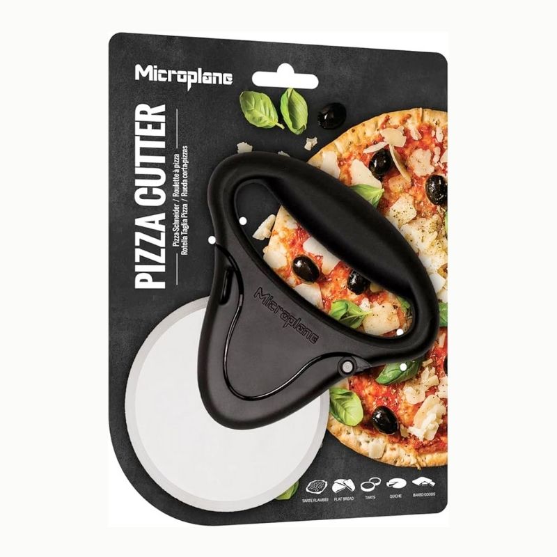 microplane pizza cutter pizzahjul skære gourmet luksus pizzanørd
