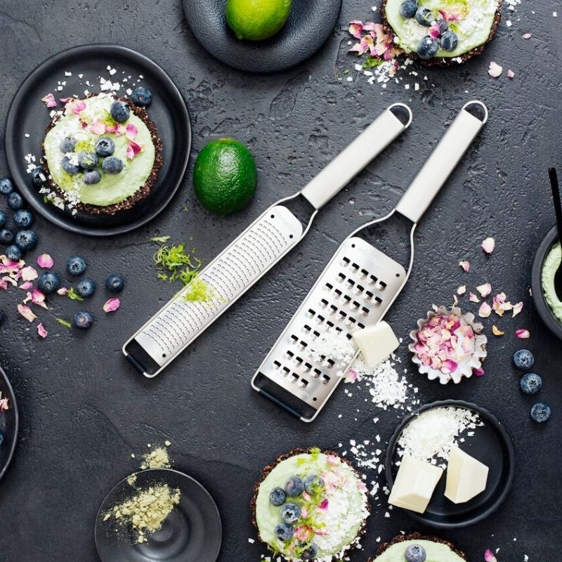 microplane professional set rivejern gaveløsning gavesæt stål