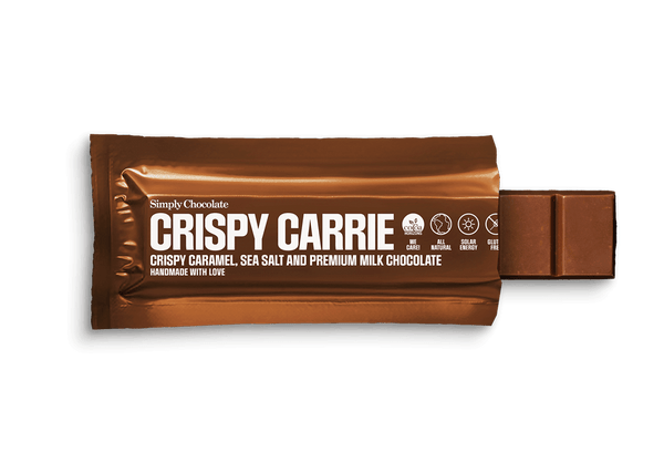 Simply Chocolate - Crispy Carrie Bar (30 stk)