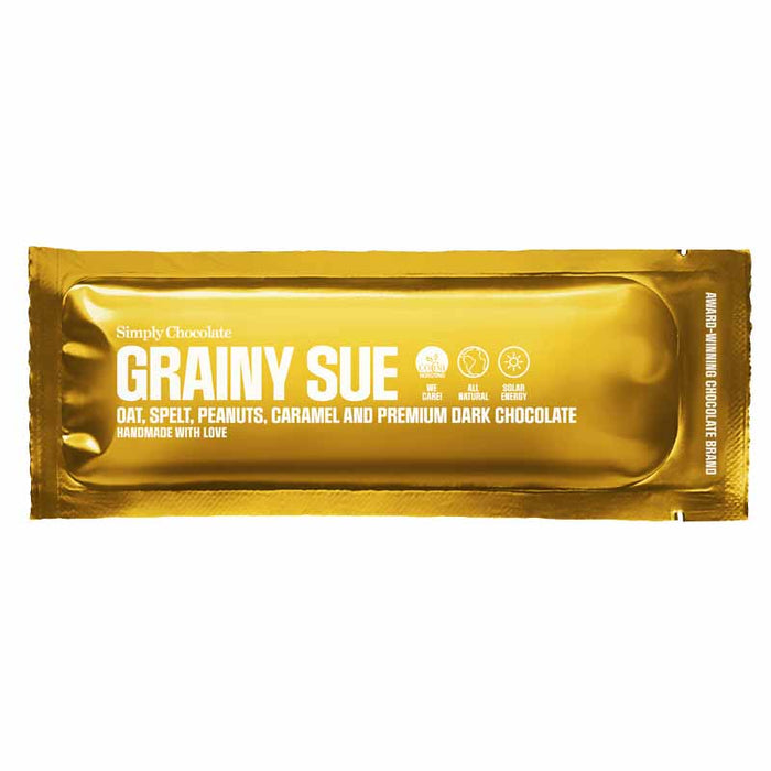 Simply Chocolate - Grainy Sue Bar (30 stk)